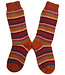 Hirsch Natur Hirsch Natur wollen sokken kind dik REGENBOOG ORANJE 016K 84