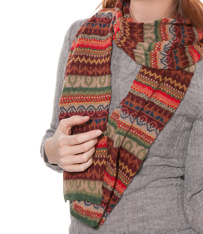 APU KUNTUR wollen sjaal 100% baby alpaka alpaca LUNA