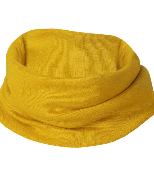 ENGEL wol zijde col shawl sjaal voor kinderen SAFFRAAN