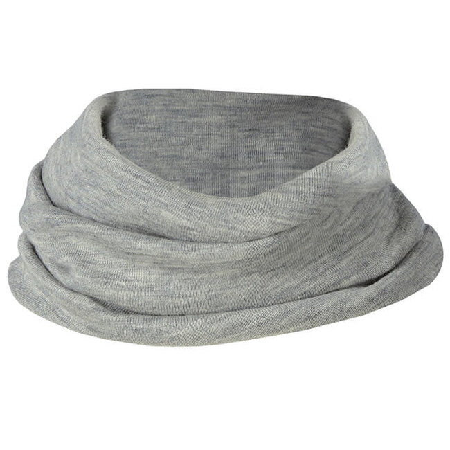 ENGEL wol zijde col shawl sjaal voor kinderen GRIJS