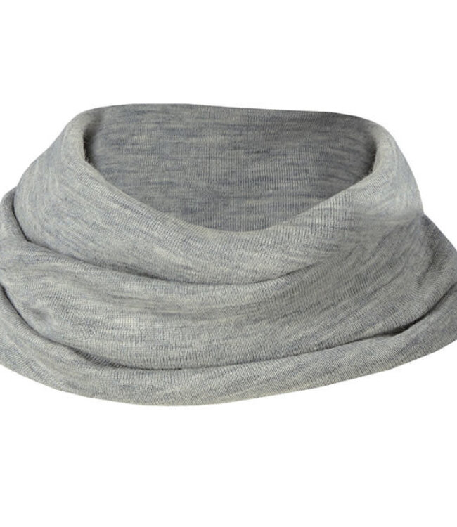ENGEL wol zijde col shawl sjaal voor kinderen GRIJS
