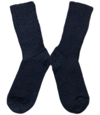 Hirsch Natur HIRSCH NATUR wollen sokken KIND effen NAVY 781 07