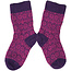 Hirsch Natur Dunne wollen sokken kind Noors 056-125 paars pink