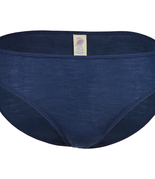 Engel Natur SLIP dames wol zijde wollen onderbroek NAVY