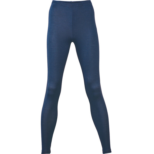 ENGEL Wol zijde legging dames wollen ondergoed NAVY