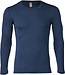 ENGEL Wol zijde LONGSLEEVE HEREN wollen ondergoed NAVY