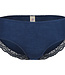 Engel Natur Wol zijde slip dames met KANT NAVY