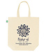 duurzame statement totebag biologisch canvas linnen