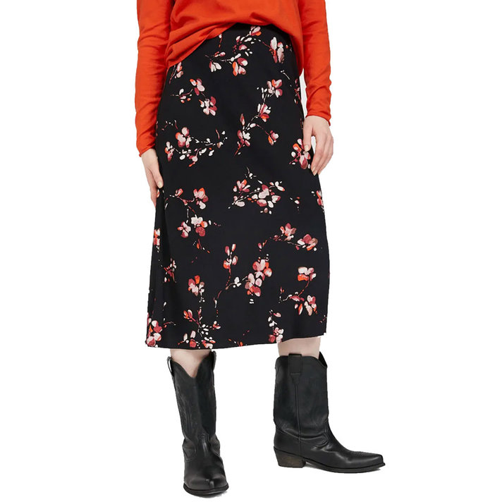 ARMEDANGELS Rok met bloemenprint vegan zijde * Devoraa flower batik * ARMEDANGELS Rok met bloemenprint vegan zijde * Devoraa flower batik *