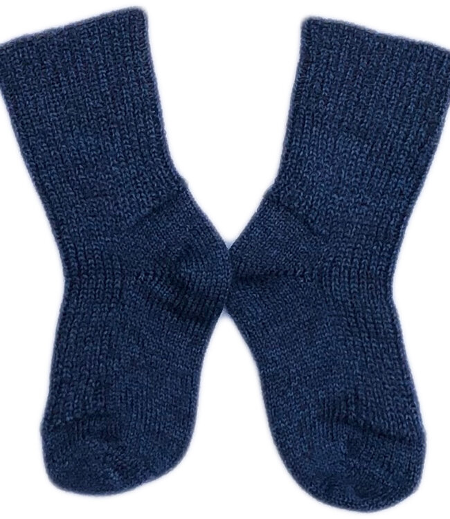 HIRSCH NATUR wollen sokken KIND effen JEANS 781 09