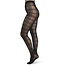 Swedish Stockings duurzame panty 20 den * LOTTA check black wine *