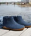 GLERUPS wollen sloffen pantoffels DENIM RUBBER HONEY