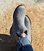 Glerups GLERUPS wollen sloffen pantoffels GRIJS RUBBER BLACK