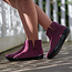 Glerups Glerups wollen sloffen pantoffels * Laarsje Cranberry RUBBER black*