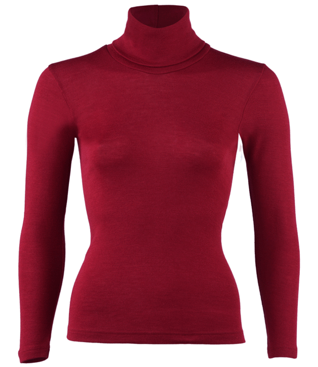 Engel Natur Wol zijde coltrui dames MALVE biologische wol