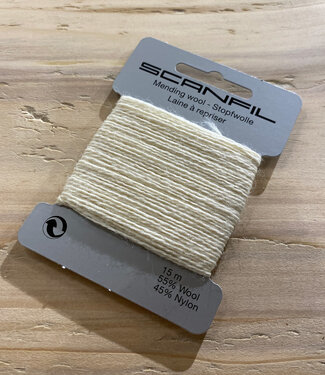 Scanfil Stopwol voor wollen sokken ROOMWIT 001