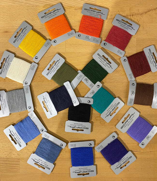 Stopwol voor wollen sokken ORANJE 93