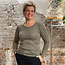 Engel Natur Wol zijde longsleeve dames WALNOOT wollen ondergoed