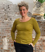 Engel ENGEL Wollen longsleeve dames van biologische wol SAFFRAAN
