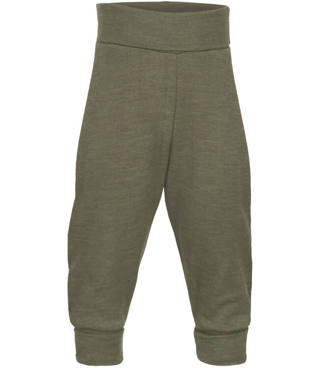 ENGEL NATUR baby broekje wol zijde OLIJF