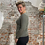 ENGEL Wol zijde longsleeve dames wollen ondergoed OLIJF