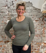 ENGEL Wol zijde longsleeve dames wollen ondergoed OLIJF