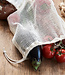 Living Crafts Wasbare fruit en groente netjes van biologisch katoen ZERO WASTE (2 stuks) Living Crafts