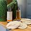 Living Crafts ZERO WASTE Wasbare watten schijfjes biologisch katoen (7 stuks) Living Crafts