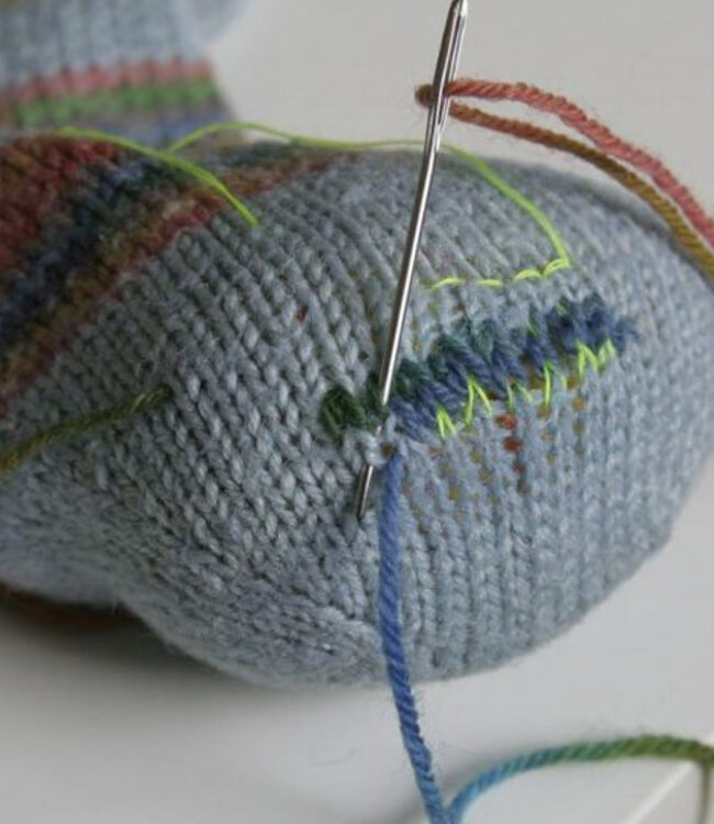 STOPEI van hout voor het stoppen van wollen sokken