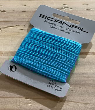 Scanfil Stopwol voor wollen sokken TURQUOISE 85