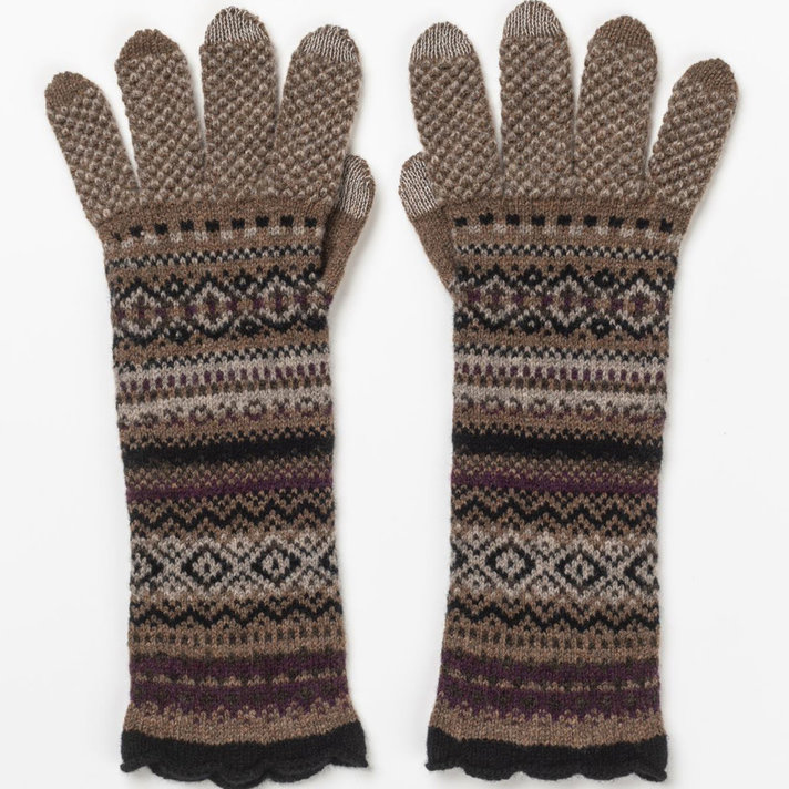 WANTEN/VINGERLOZE HANDSCHOENEN SOFTSHELL 500 WARM GROEN SOLOGNAC