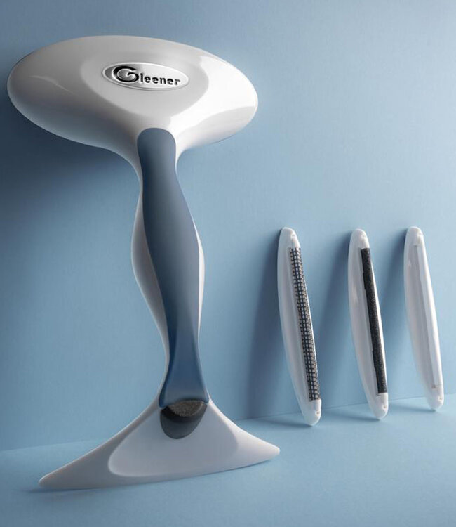 GLEENER Pluizenkam voor ontpillen van wollen kleding BLAUW