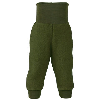 Engel Engel Natur wollen baby broekje wolfleece baby BOSGROEN