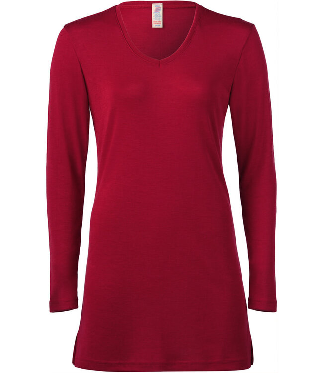ENGEL Wol zijde tuniek shirt dames MALVE biologische wol