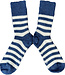 HIRSCH wollen sokken KIND gestreept 015 80 JEANS WIT