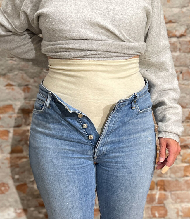 HOCOSA wollen Nierwarmer wol zijde UNISEX van biologische wol