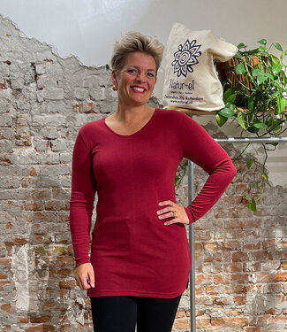 Engel ENGEL Wol zijde tuniek shirt dames MALVE biologische wol