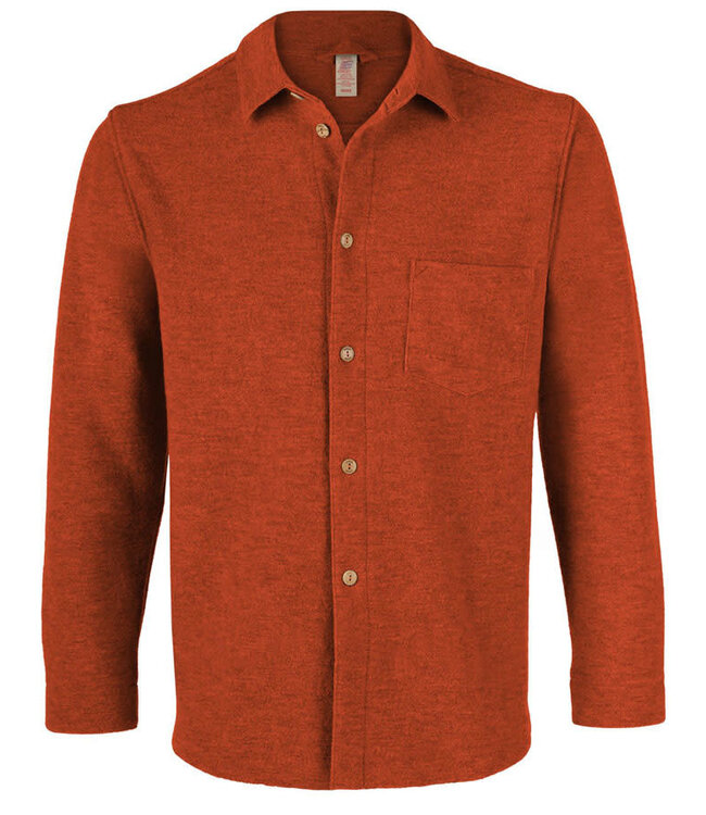ENGEL Wollen overhemd van biologische gekookte wol MAGMA