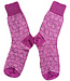 HIRSCH dunne wollen sokken KIND Noors 056 97 ROZE