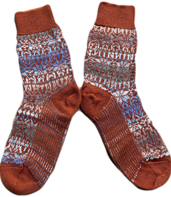 HIRSCH Noorse pure wollen sokken 030 56 AUTUMN