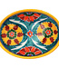 Zeep schaaltje van keramiek MULTI FLOWER Handmade & Fairtrade