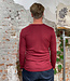 Hocosa longsleeve van biologische wol zijde heren BORDEAUX