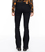 ATO bootcut jeans BLACK KARLIE van biologisch katoen