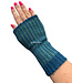 De Colores DE COLORES Polswarmers 100% baby alpaca TWO TONE PETROL 75