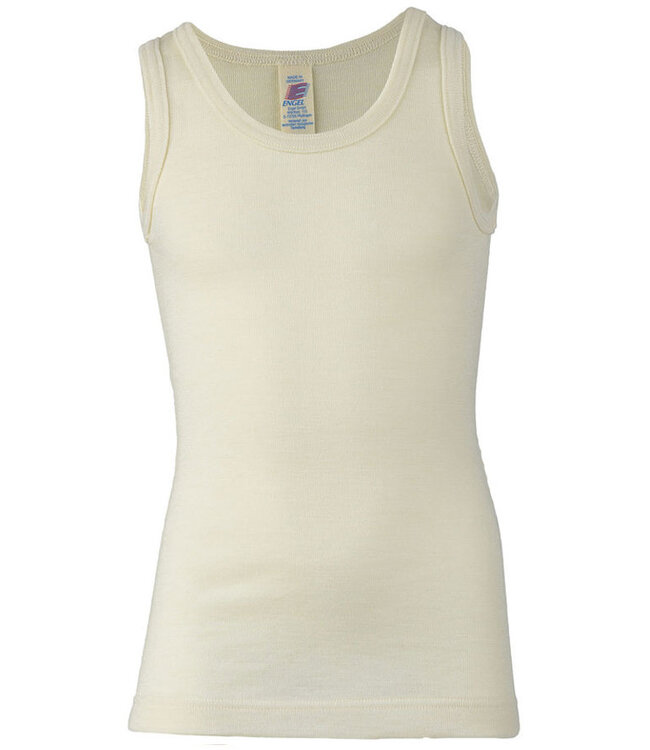 ENGEL hemd wol zijde kind EFFEN NATUREL wollen ondergoed