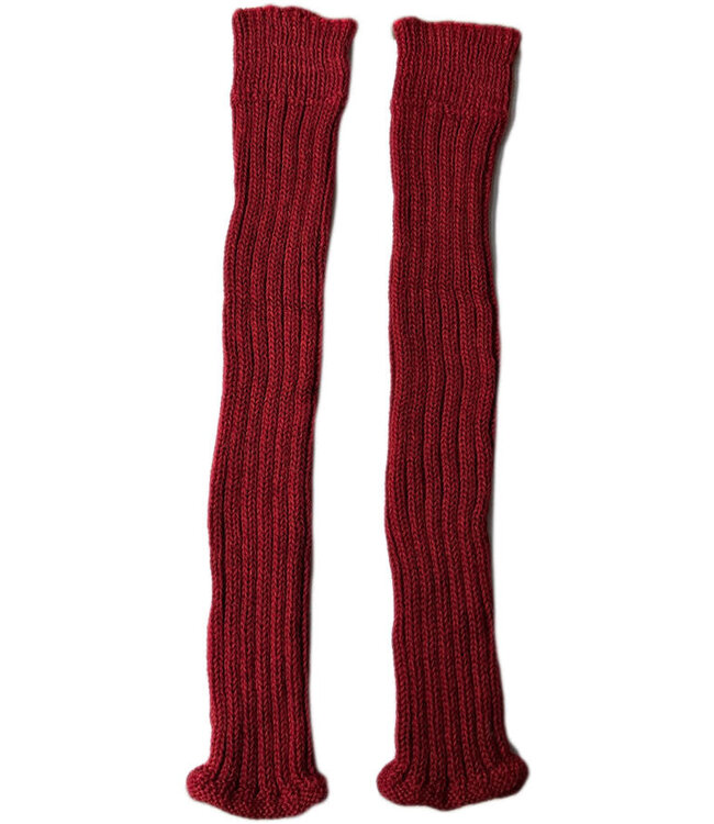 HIRSCH lange wollen beenwarmers EFFEN KLAPROOS 033 31  - 50 cm