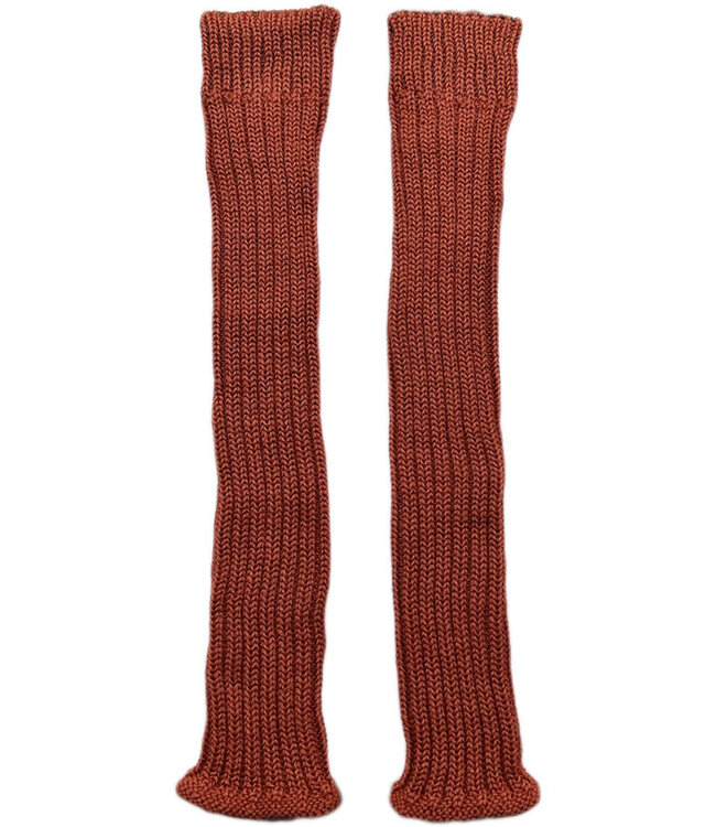 HIRSCH lange wollen beenwarmers EFFEN BEGONIA 033 33  - 50 cm