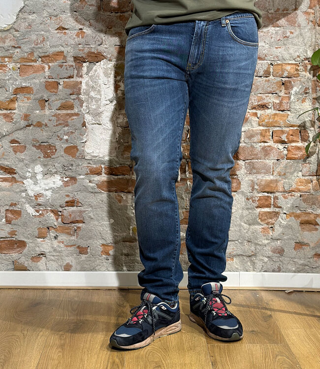 LAGO VERDE spijkerbroek jeans GIORGIO slim MEDIUM USED