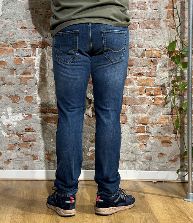 LAGO VERDE spijkerbroek jeans GIORGIO slim MEDIUM USED