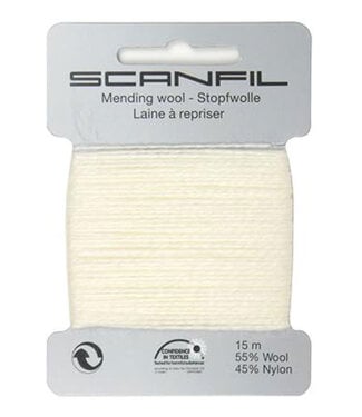Scanfil Stopwol voor wollen sokken WIT 002